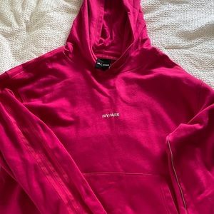 adidas x IVY PARK pink hoodie